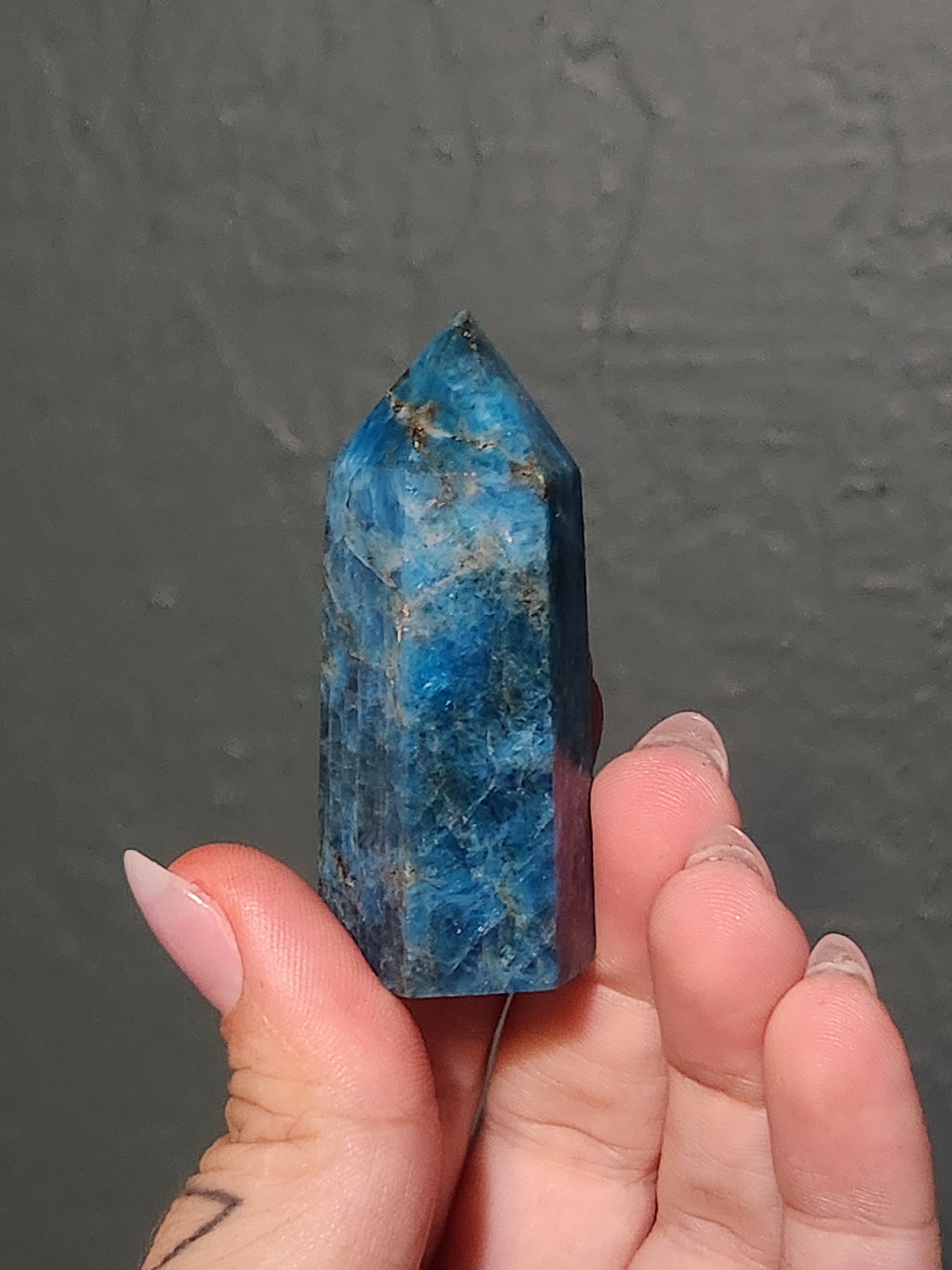 Blue Apatite Tower