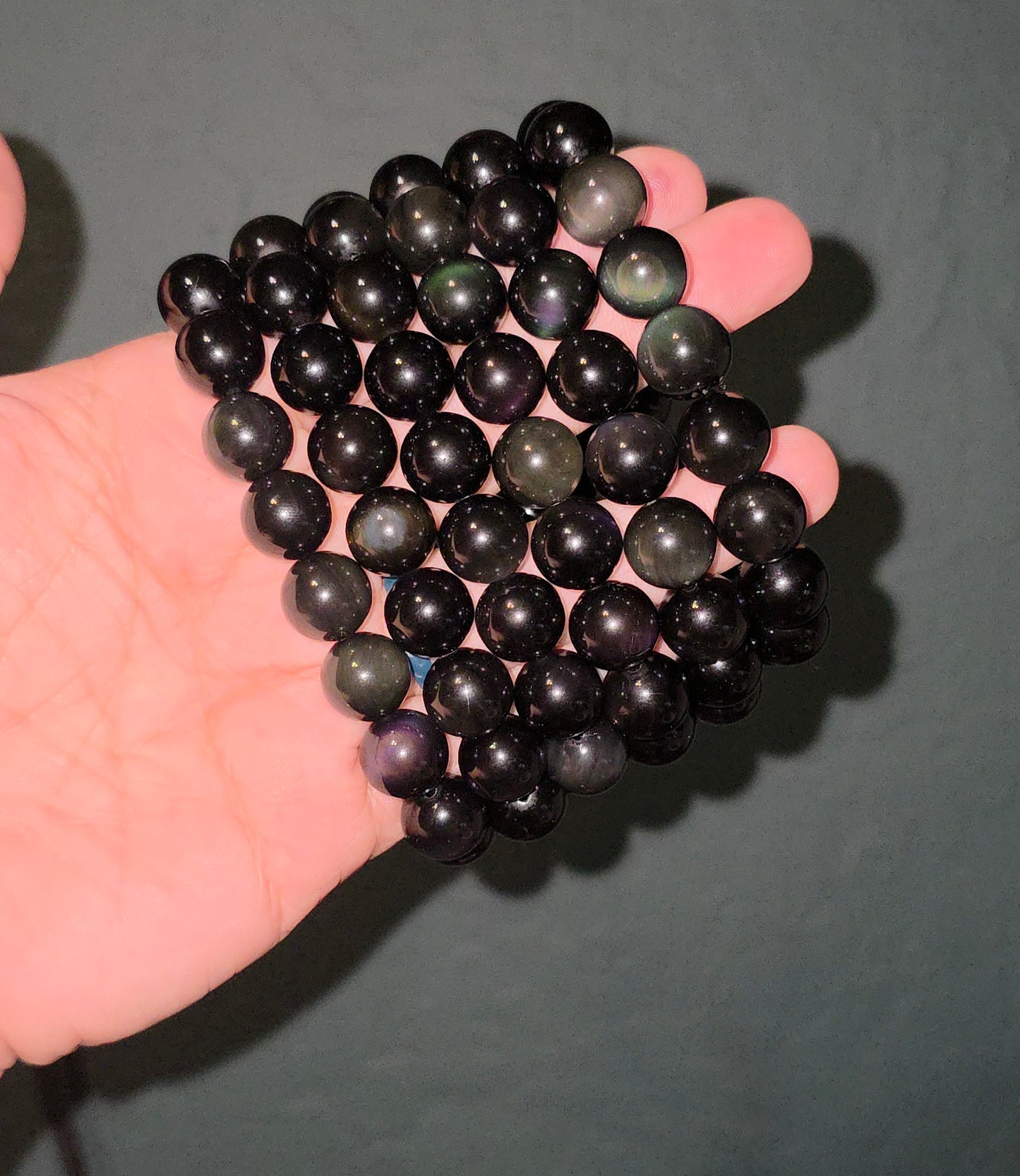 Rainbow Obsidian Bracelet
