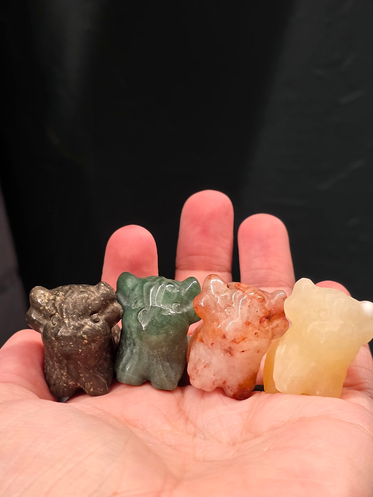 Mini Cow Carving