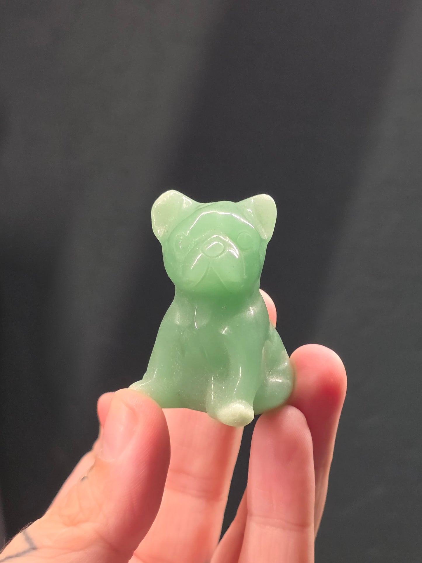 French Bulldog Carving
