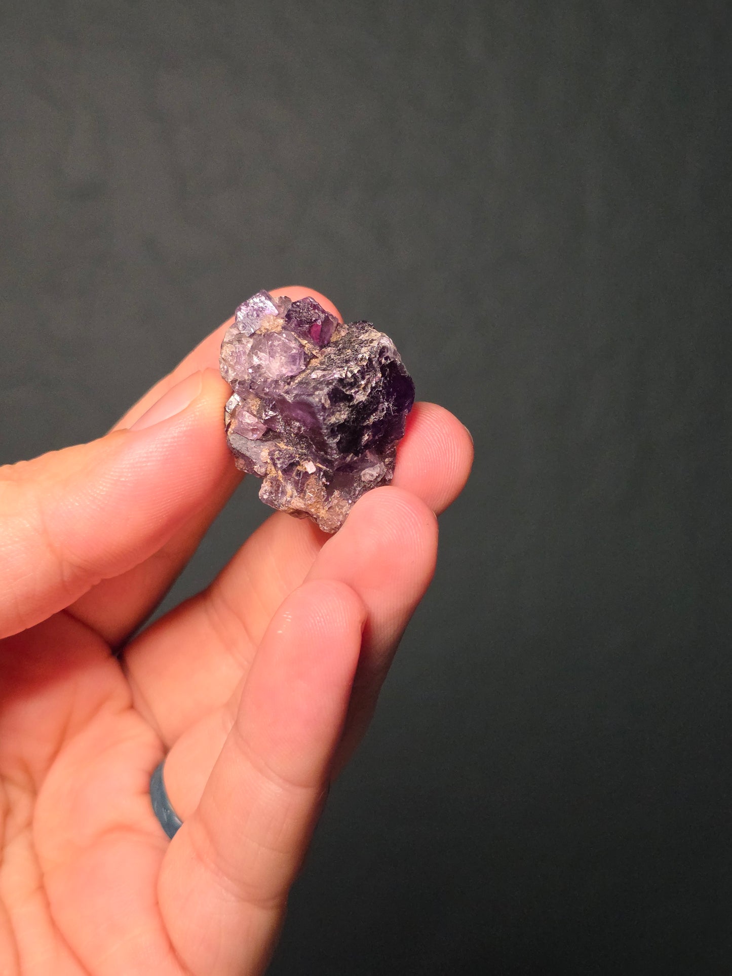 Purple Fluorite Specimen