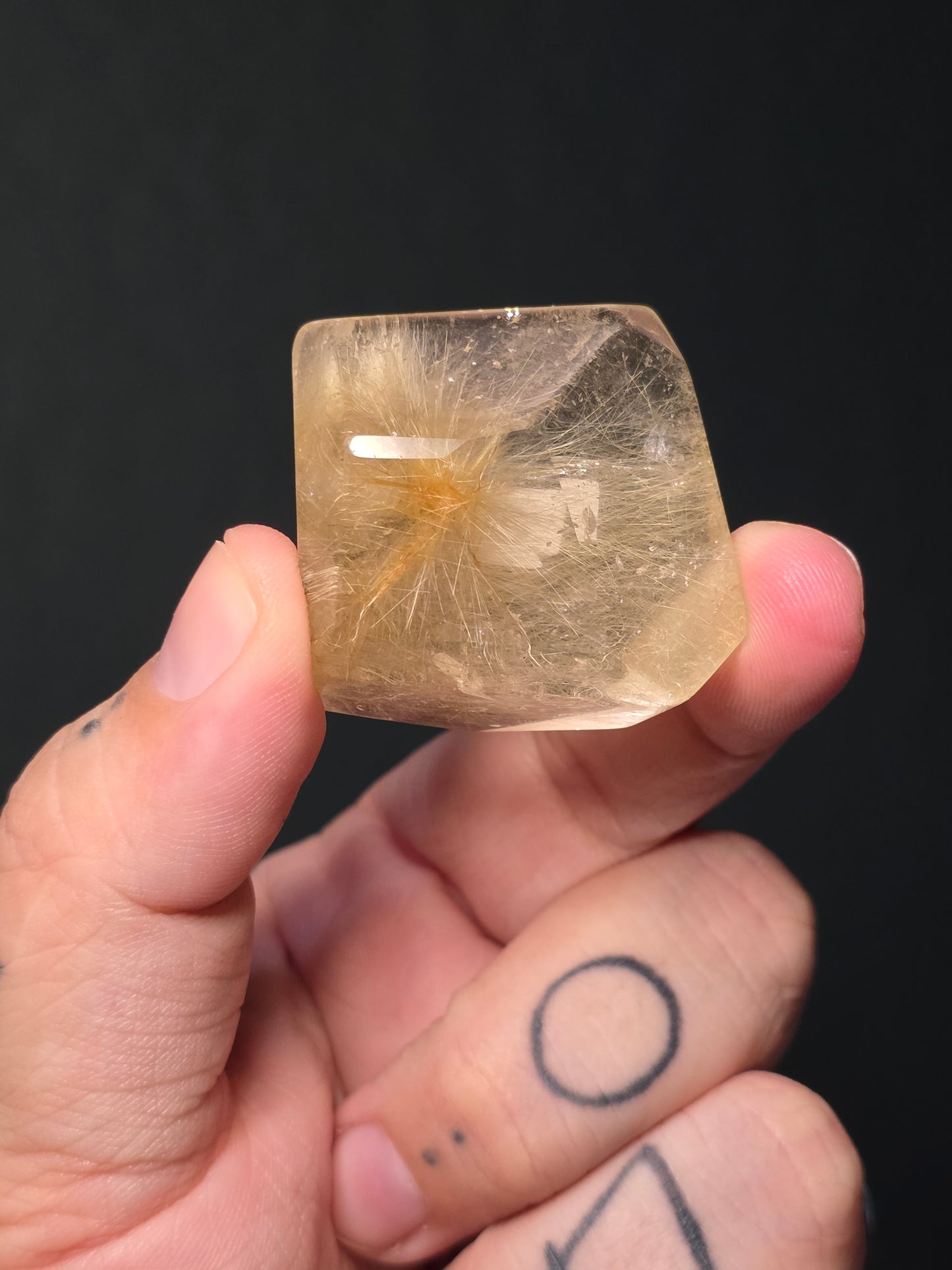 Rutile Quartz Freeform