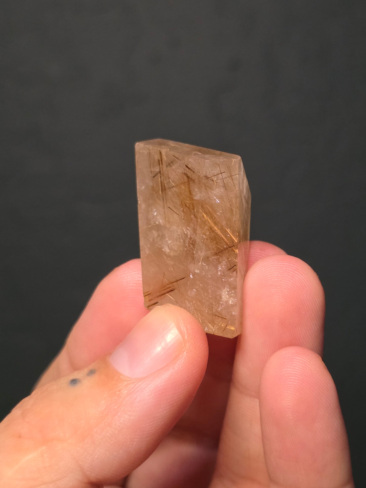 Copper Rutile Quartz Freeform