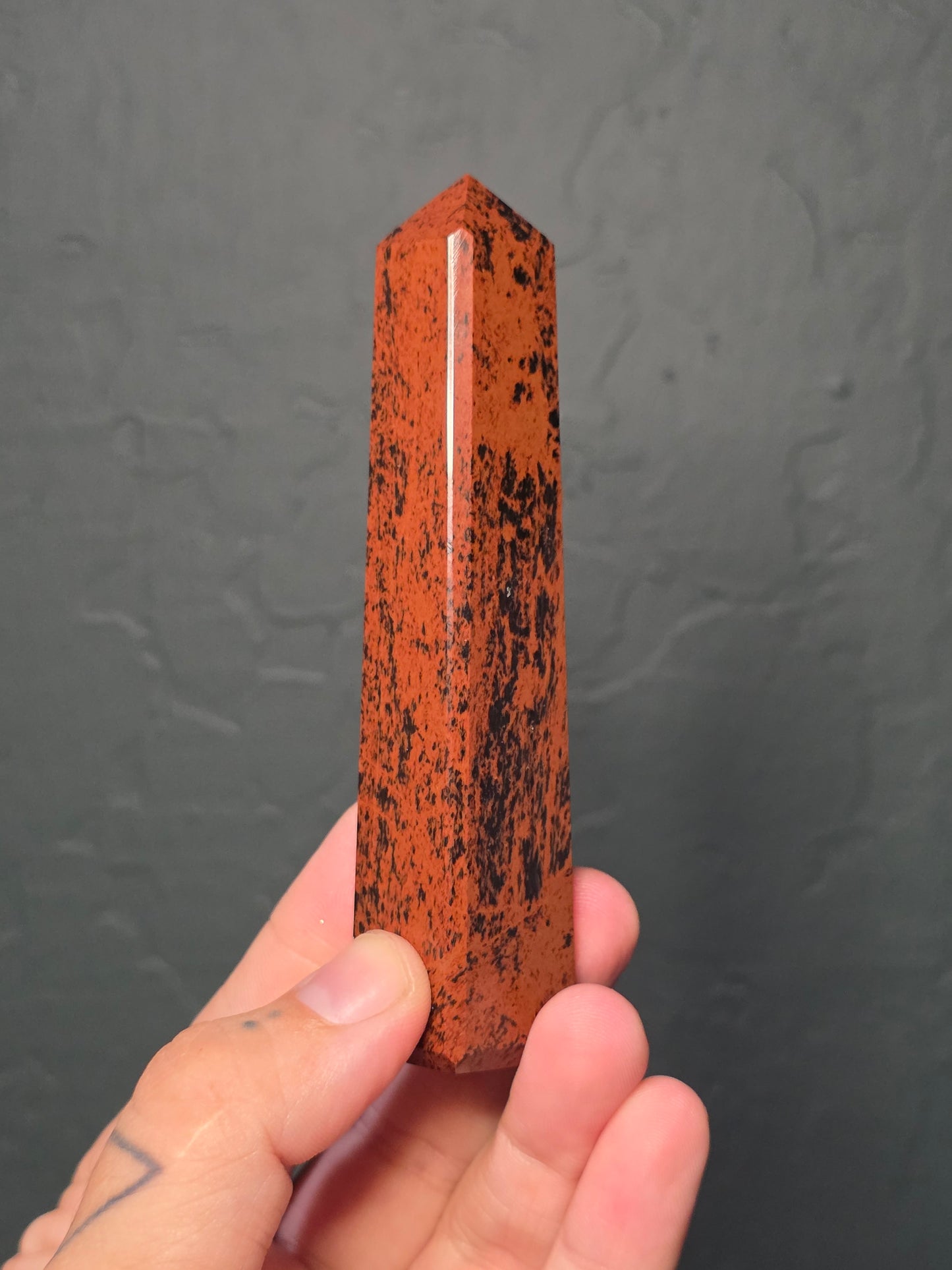 Mahogany Obsidian Obelisk