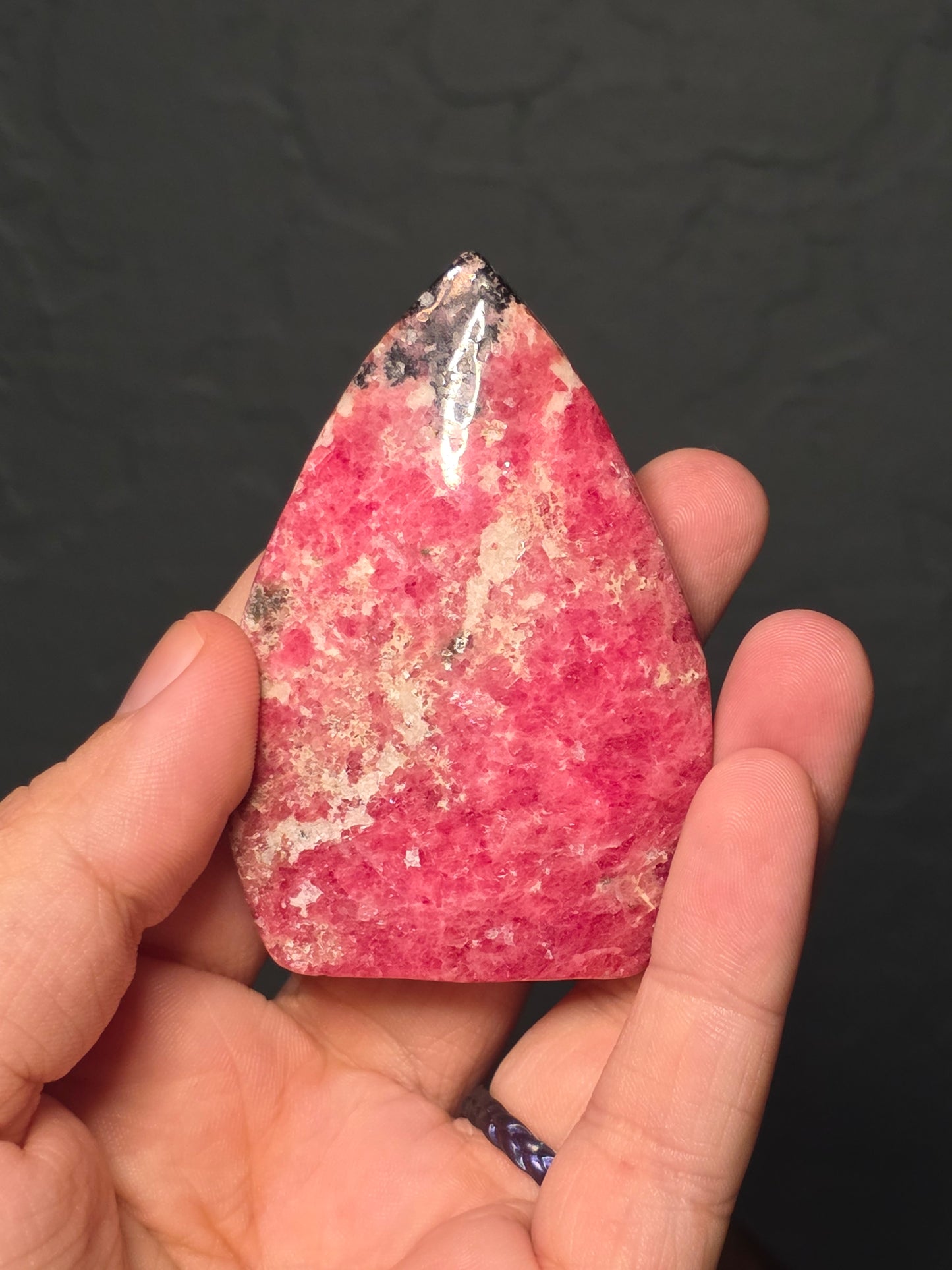 Rhodonite Tear Drop