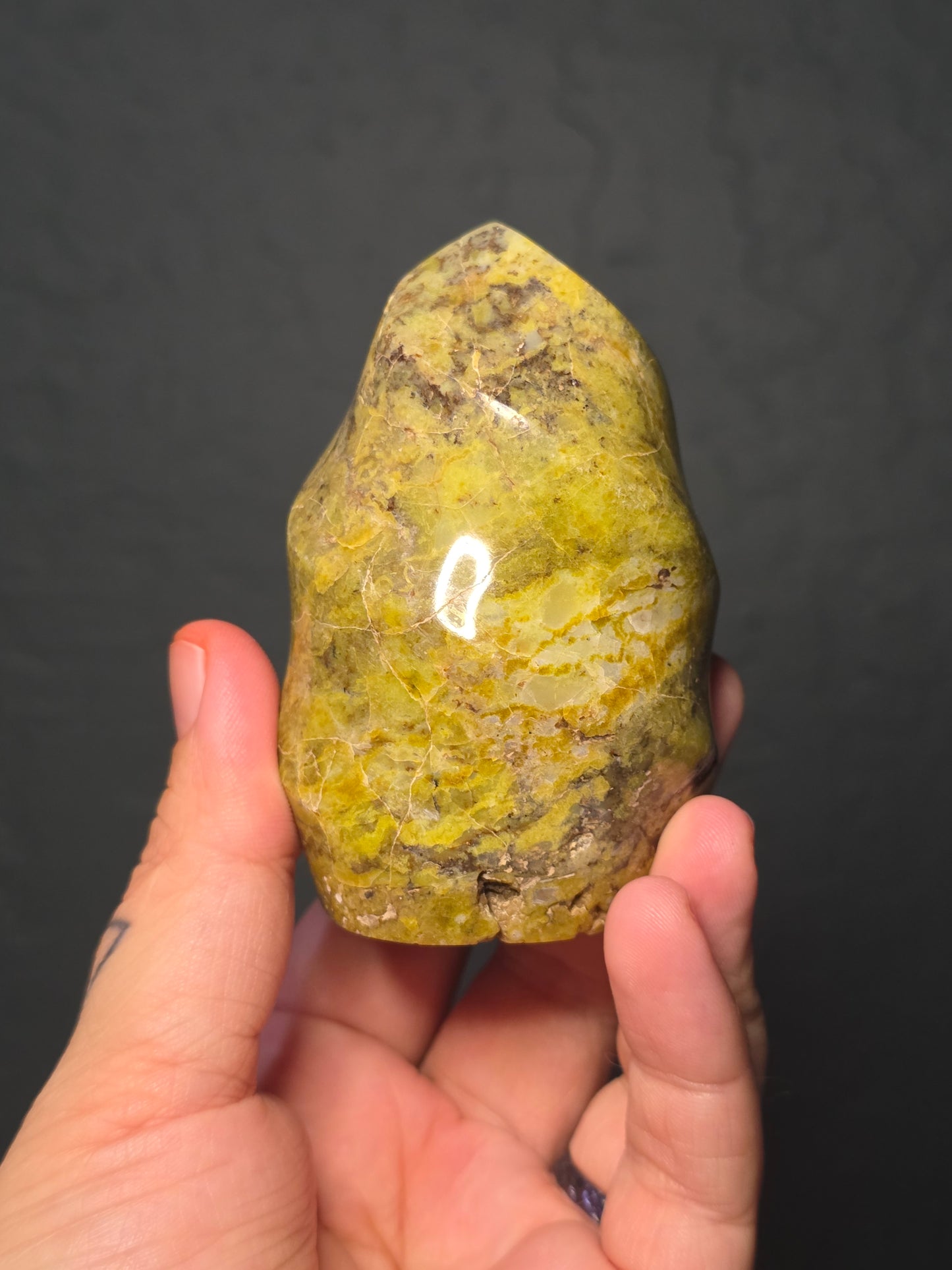Green Opal Flame