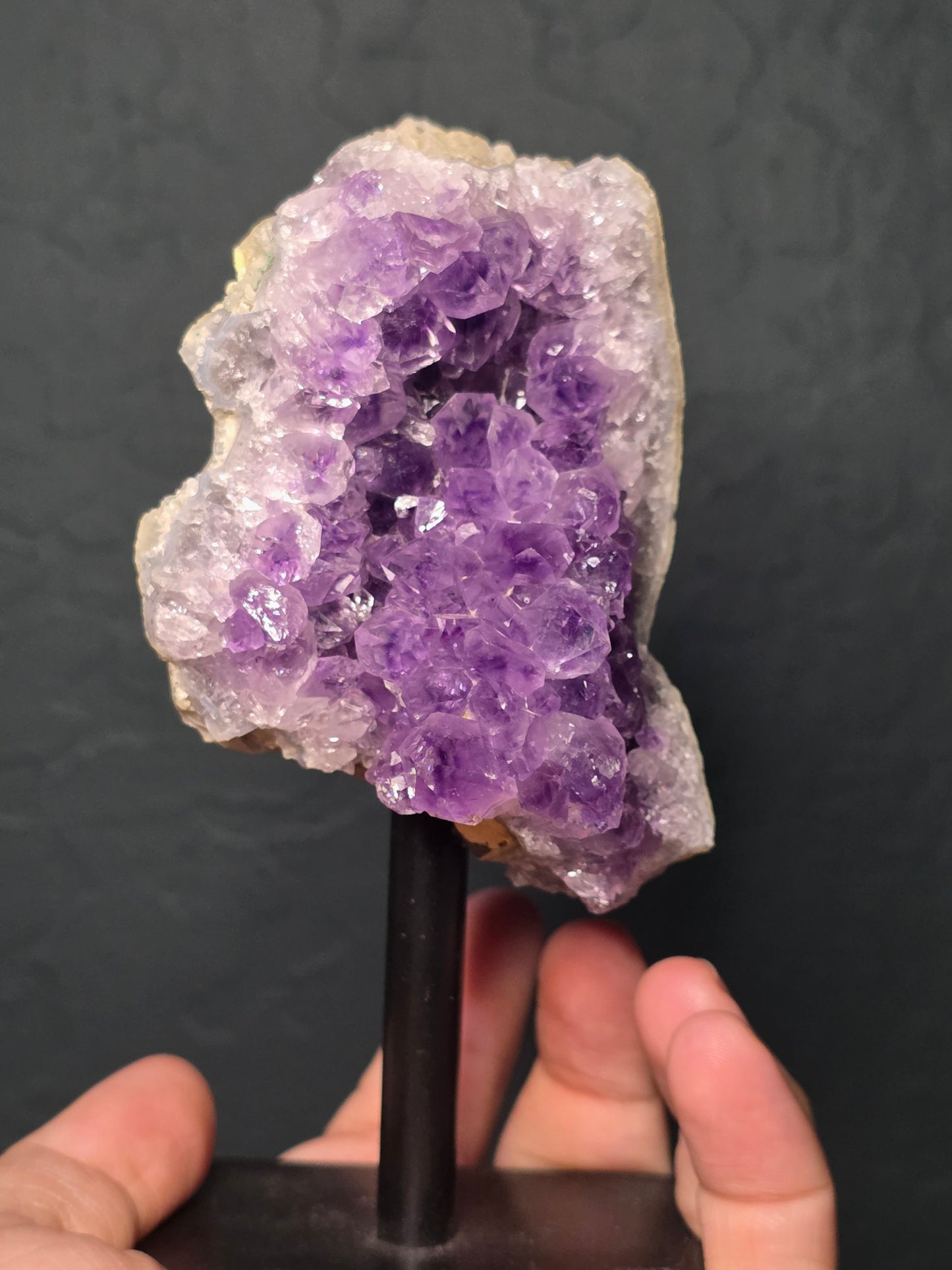Amethyst Cluster on Stand