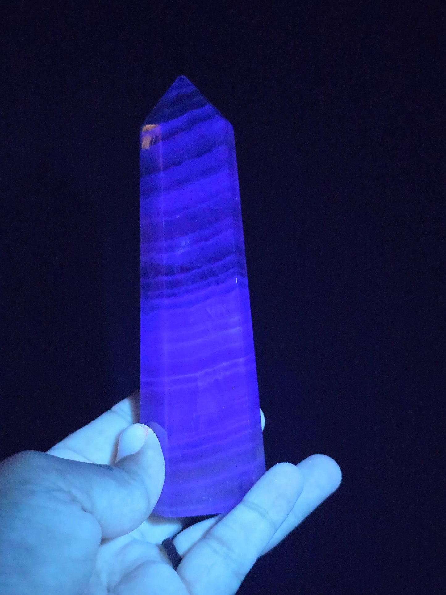 Rainbow Fluorite Towers - UV Reactive