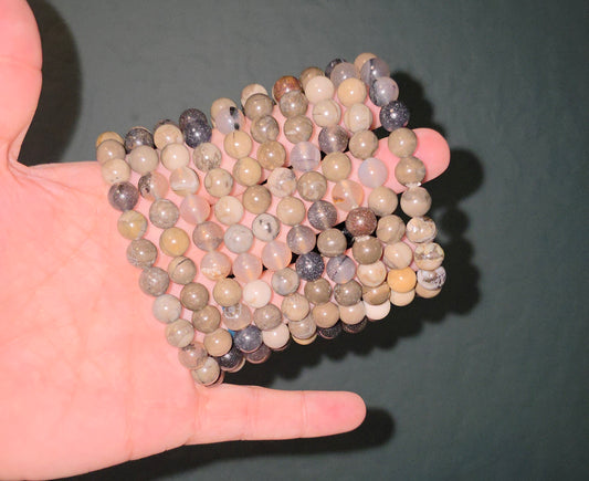 Volcano Agate Bracelet - UV Reactive