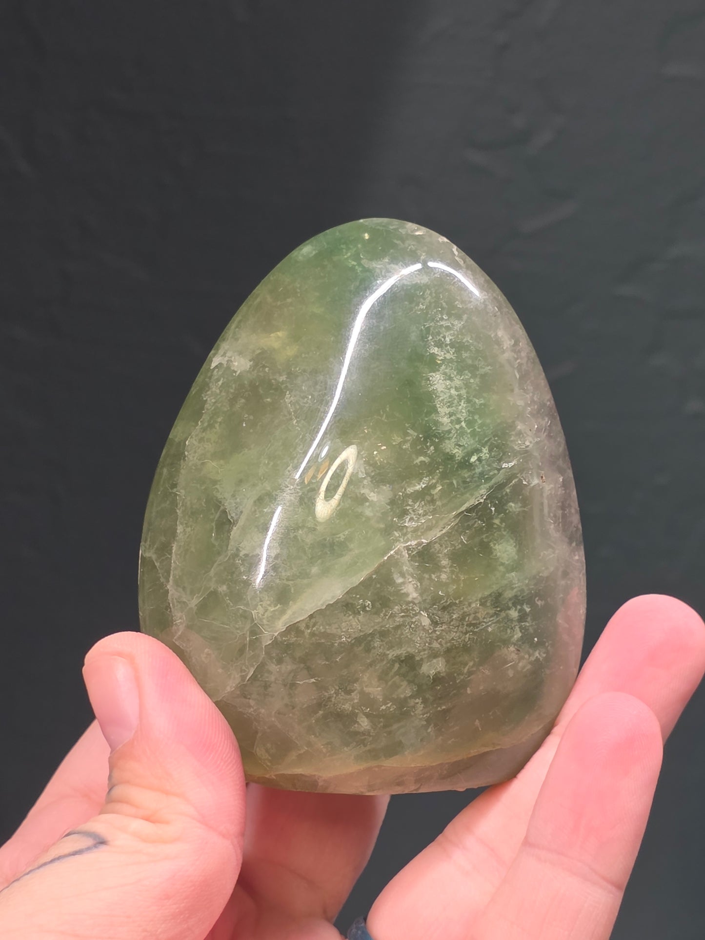 Green Fluorite Freeform - UV REACTIVE