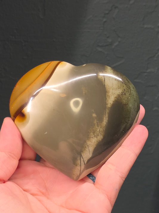 Polychrome Jasper Heart