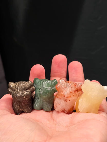 Mini Cow Carving