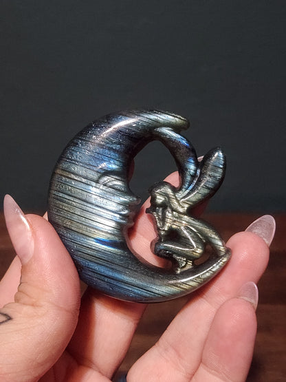 Labradorite Moon Fairy