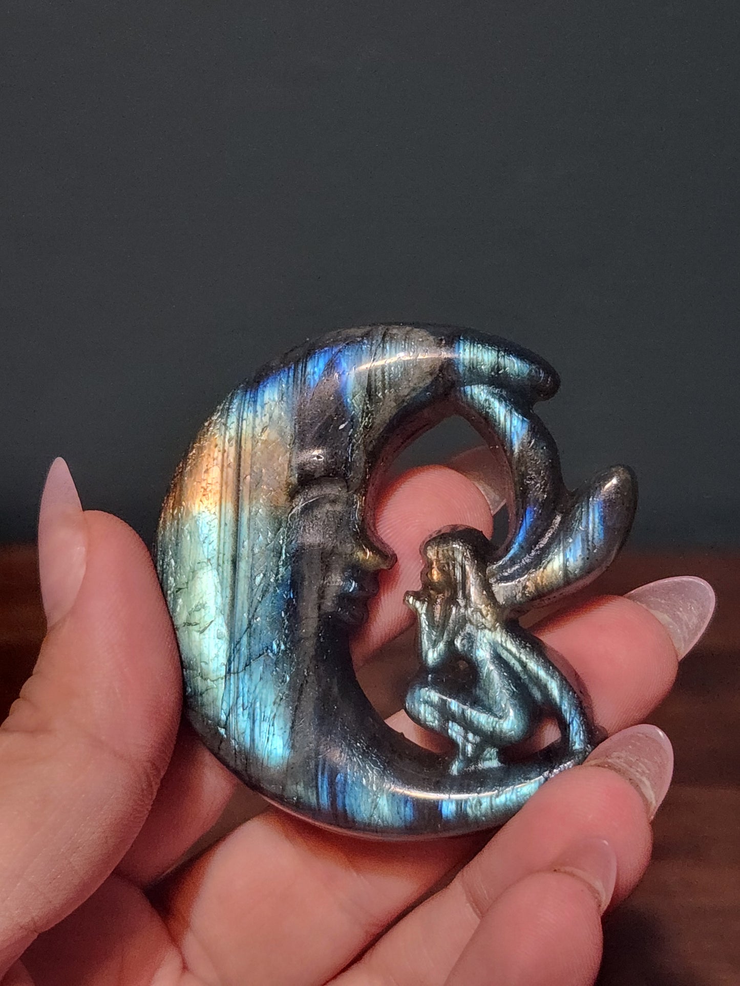 Labradorite Moon Fairy