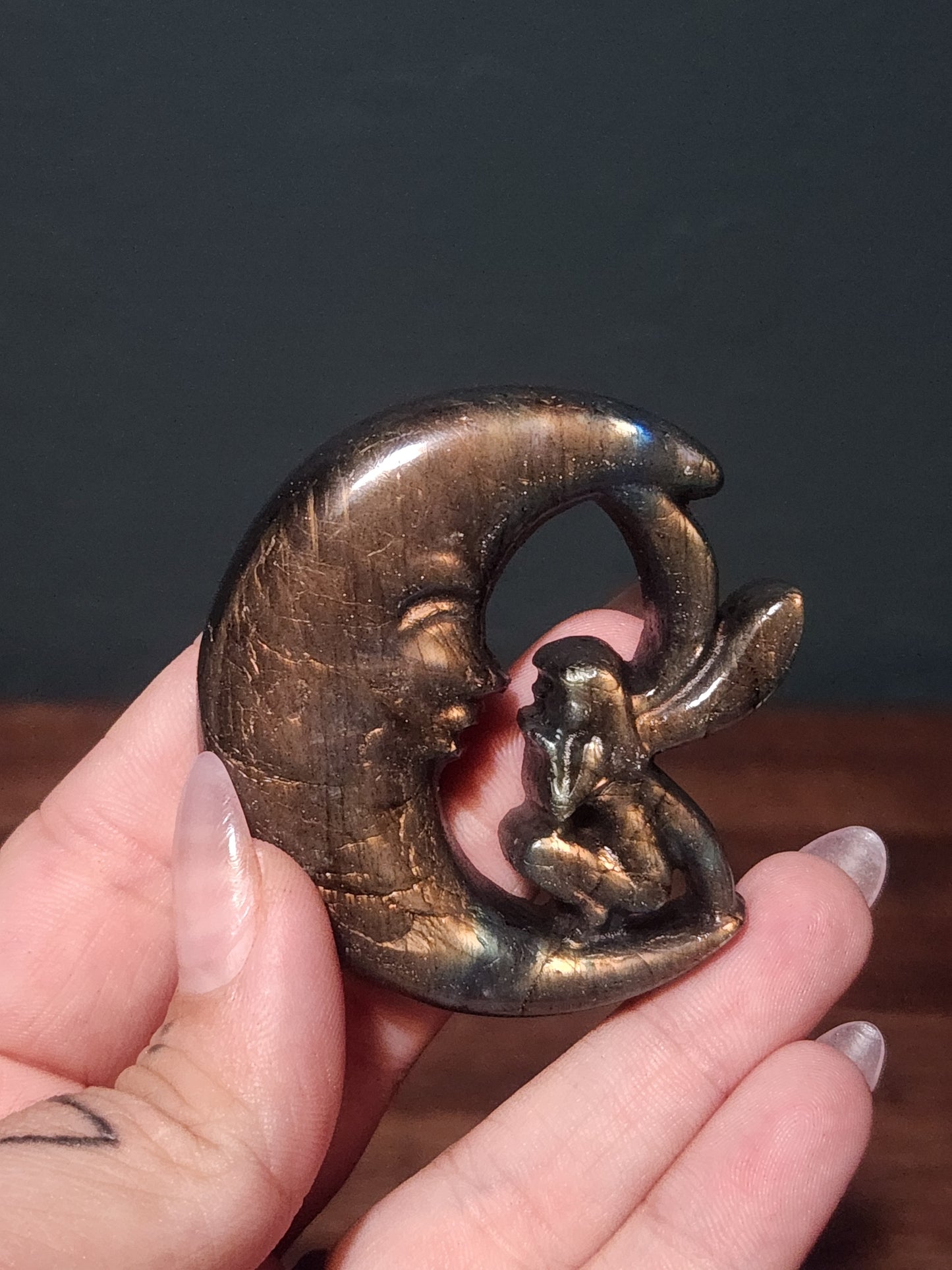 Labradorite Moon Fairy