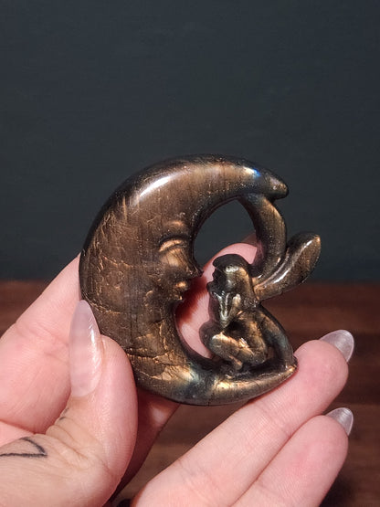 Labradorite Moon Fairy