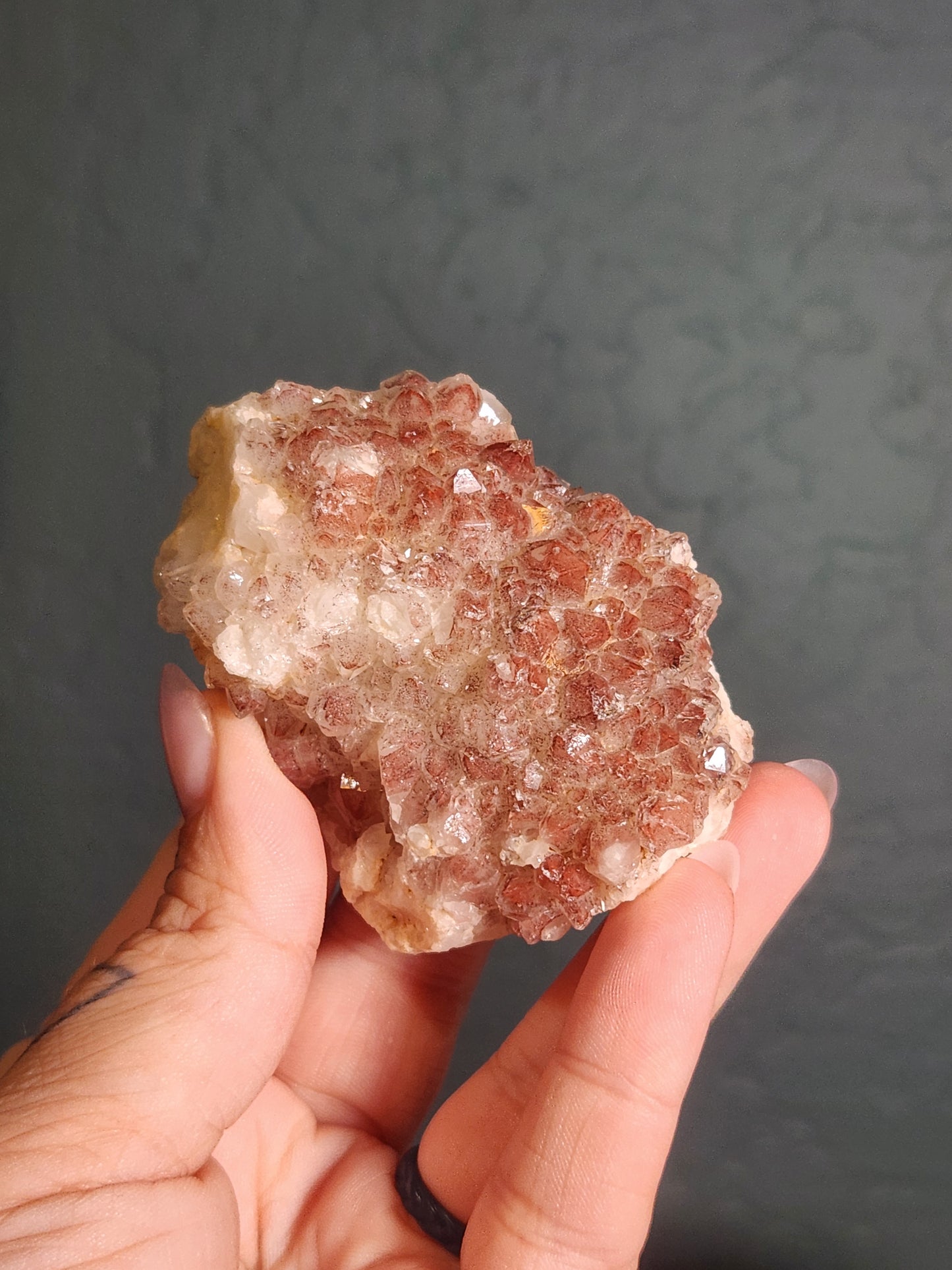 Red Quartz Specimen