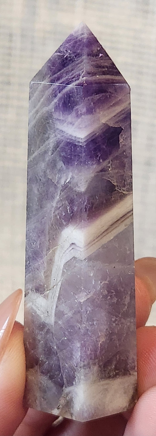 Chevron Amethyst Tower