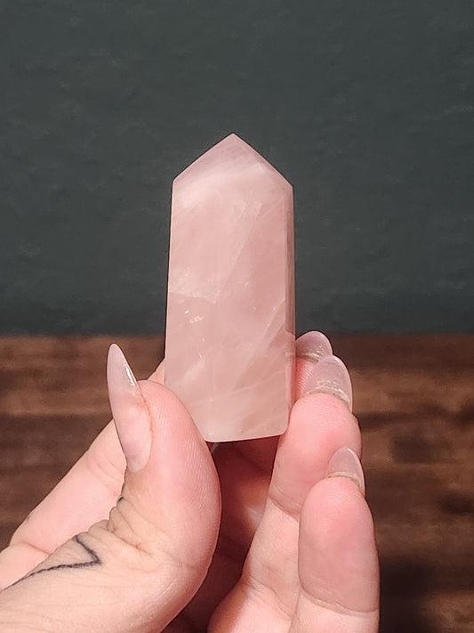 Small Rose Quartz Towers