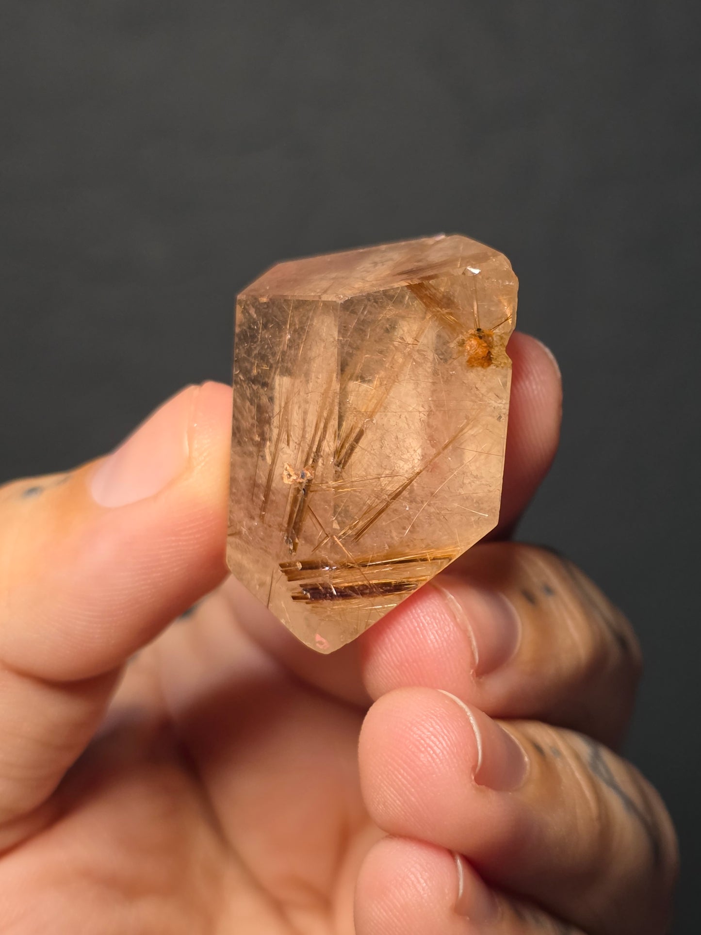 Copper Rutile Quartz Freeform