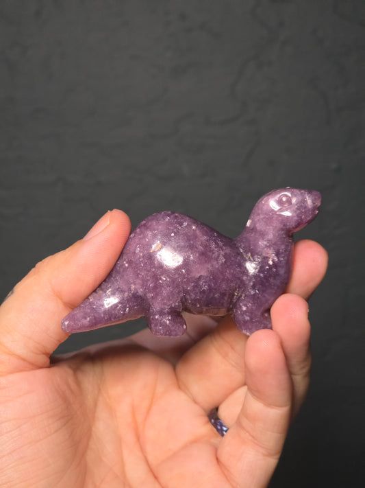 Lepidolite Long Neck