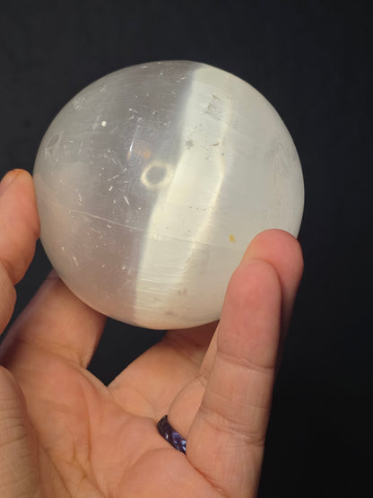 Satin Spar Sphere