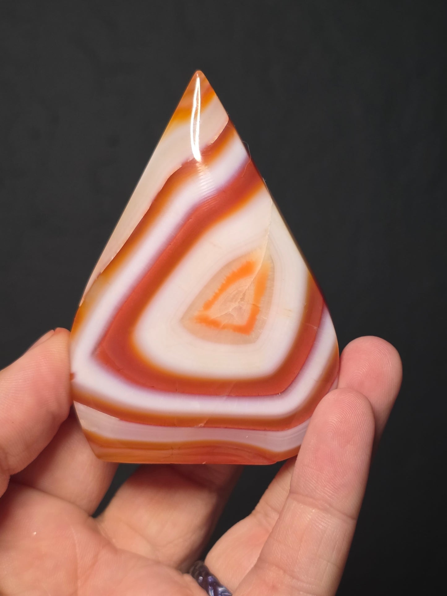 Carnelian Tear Drop
