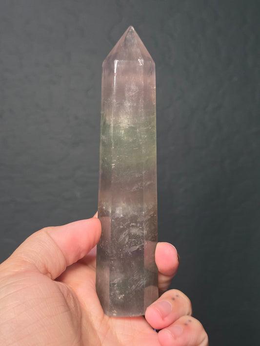 Rainbow Fluorite Towers - UV Reactive