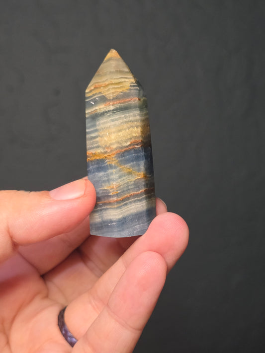 Small Blue Onyx Tower