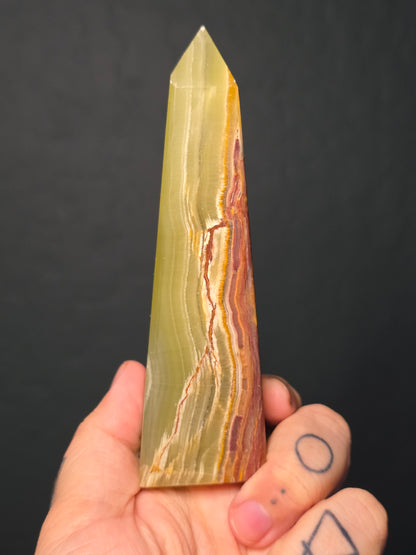 Green Onyx Obelisk