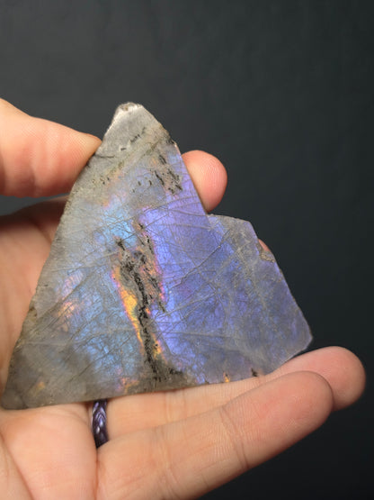 Sunset Labradorite Half Polished Freeforms