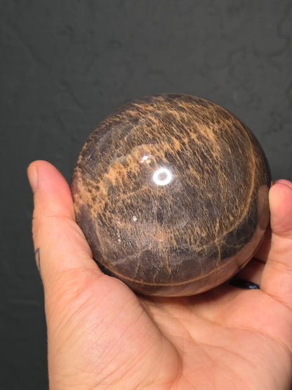 Black Moonstone Sphere