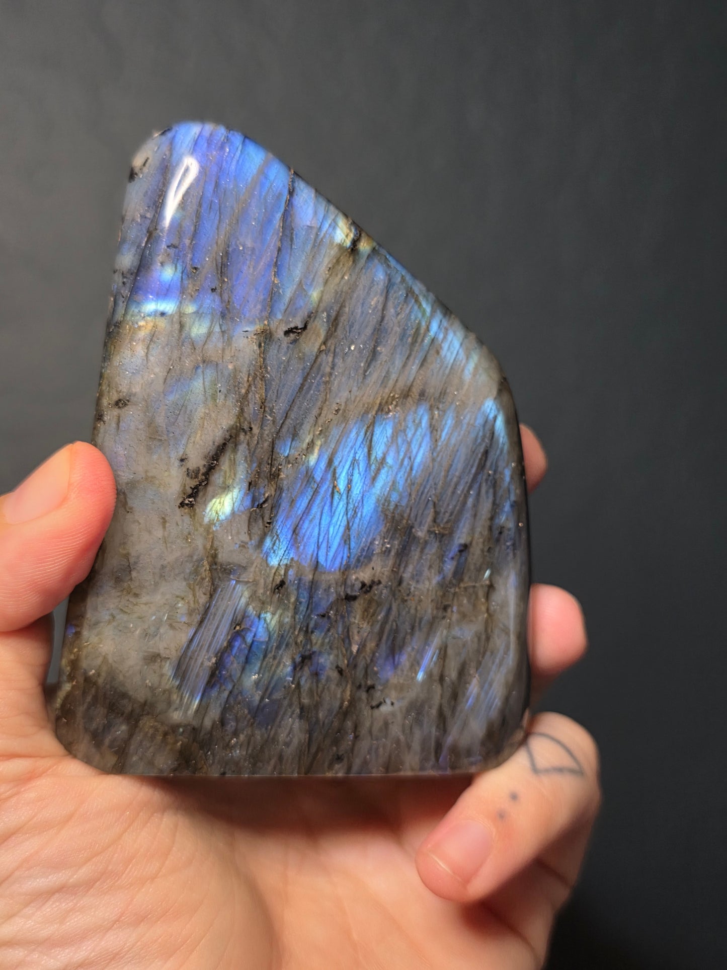 Blue Flash Labradorite Freeform