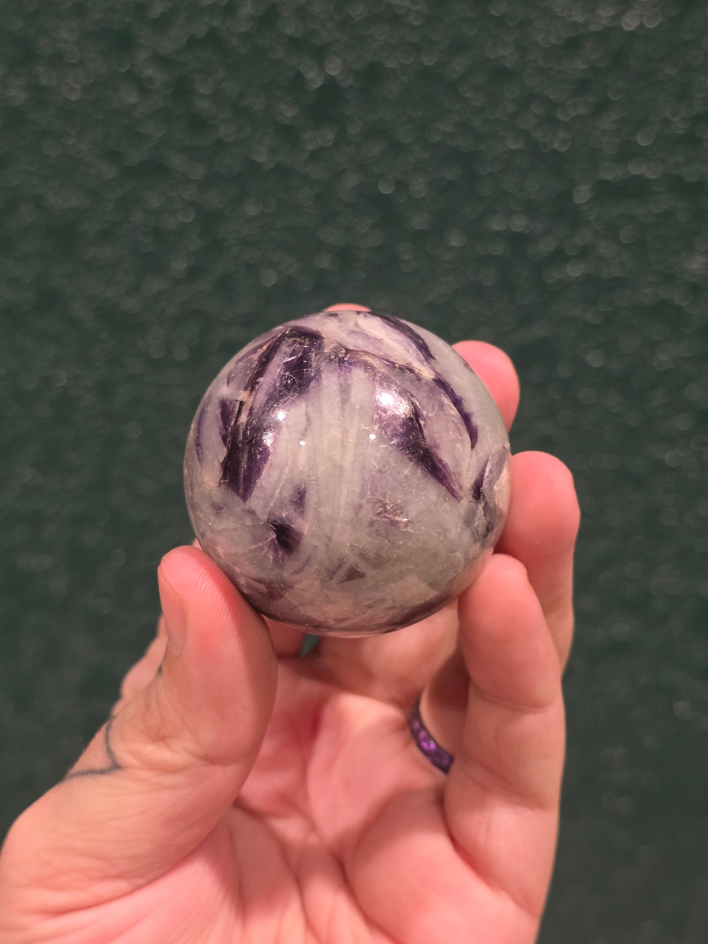 Aquamarine/Purple Mica