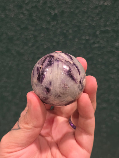 Aquamarine/Purple Mica