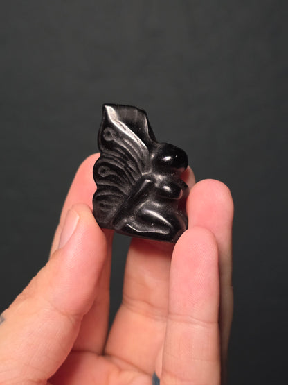 Mini Obsidian Carvings