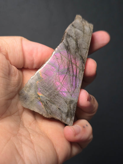 Sunset Labradorite Half Polished Freeforms