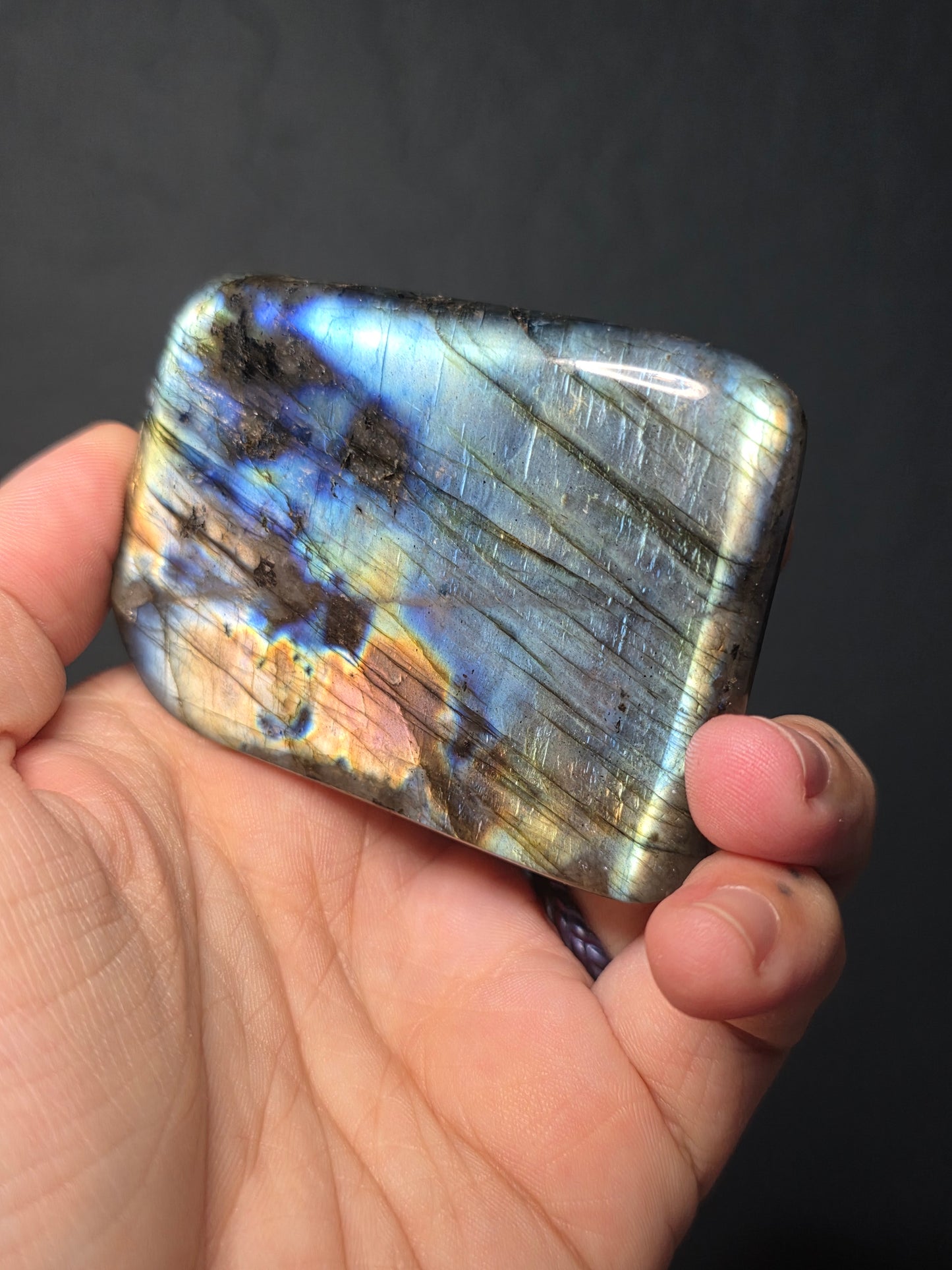 Blue Flash Labradorite Freeform