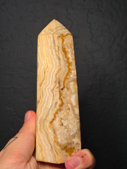 Chunky Calcite Tower - UV Reactive
