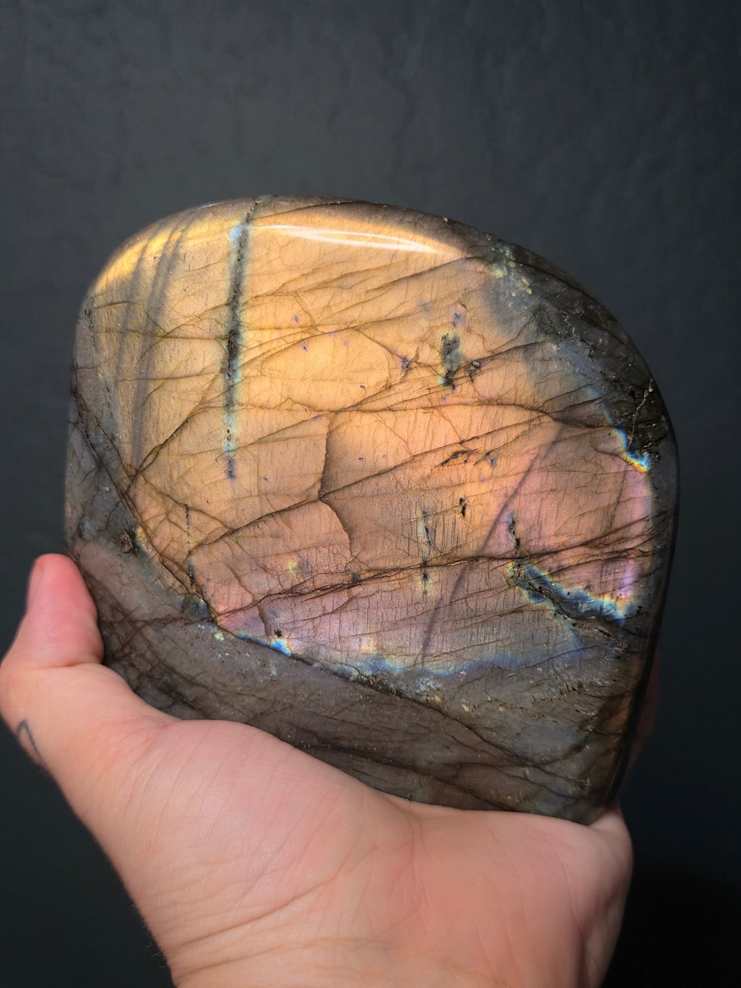 Blue Flash Labradorite Freeform