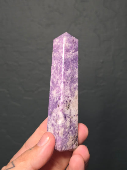 Lepidolite Obelisk