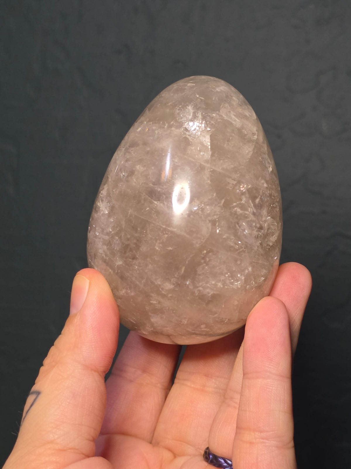 Smoky Quartz Egg