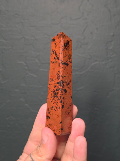 Mahogany Obsidian Obelisk
