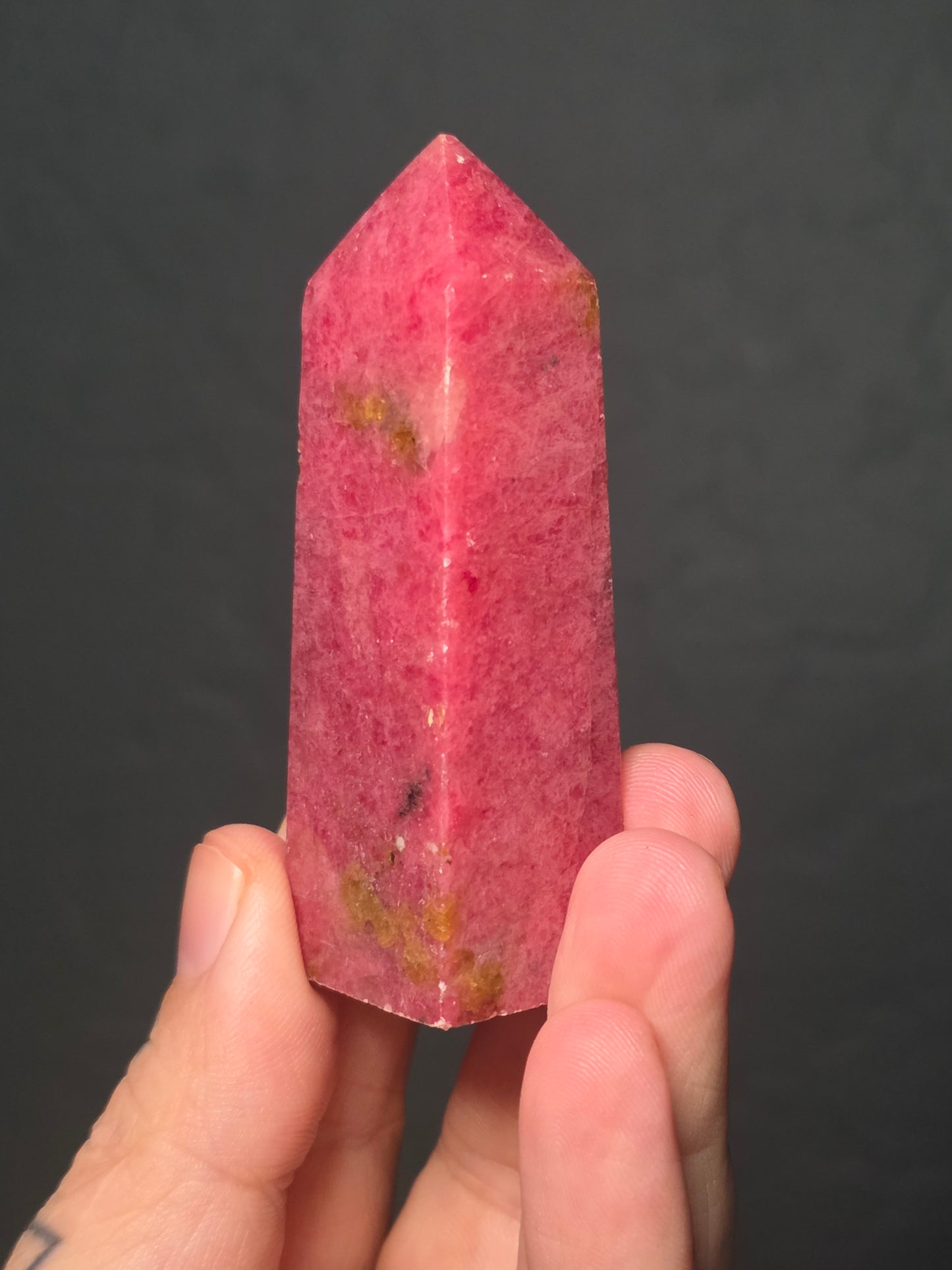 Rhodonite Obelisk
