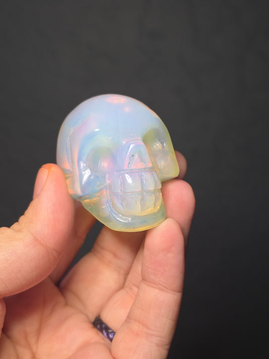 Opalite Skull
