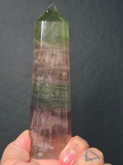 Rainbow Fluorite Towers - UV Reactive