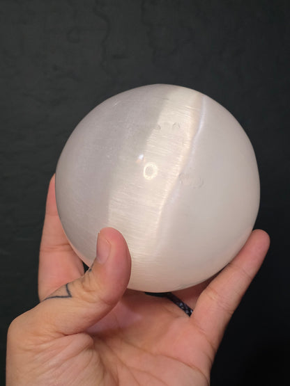 Satin Spar Sphere