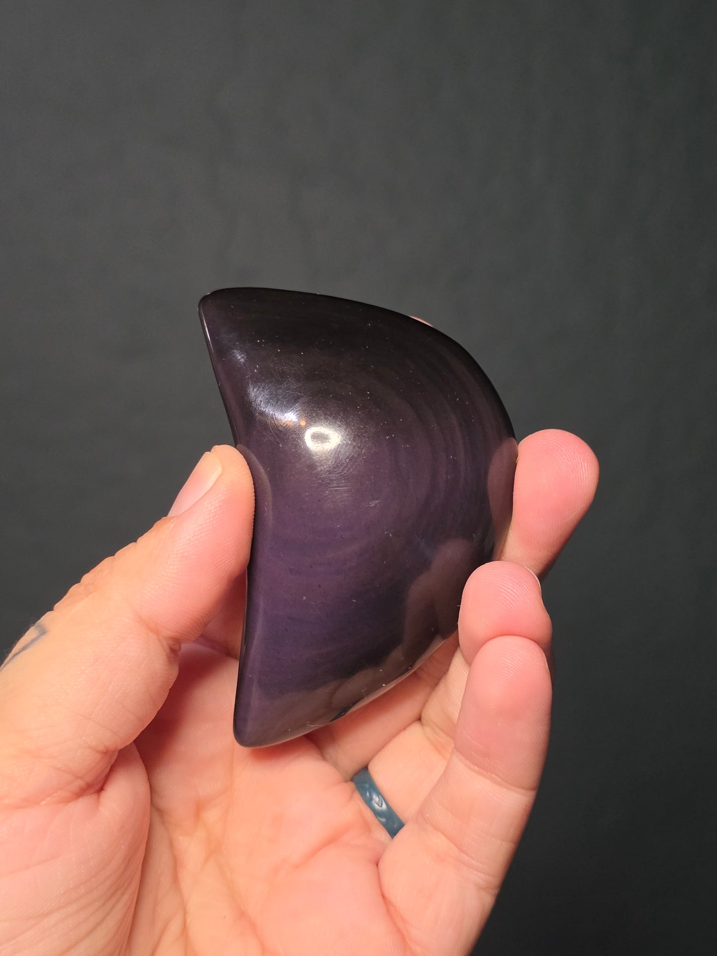 Rainbow Obsidian Moons