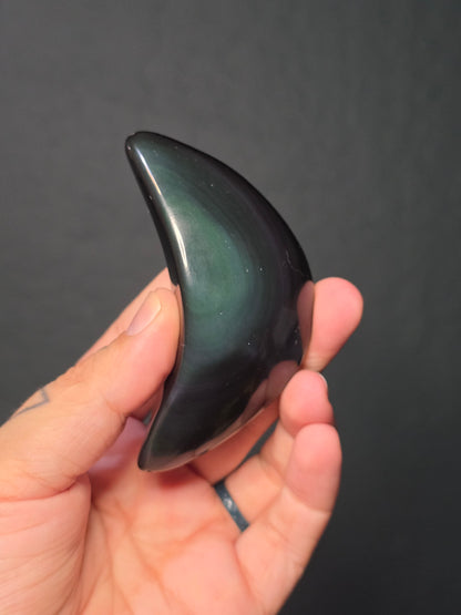 Rainbow Obsidian Moons