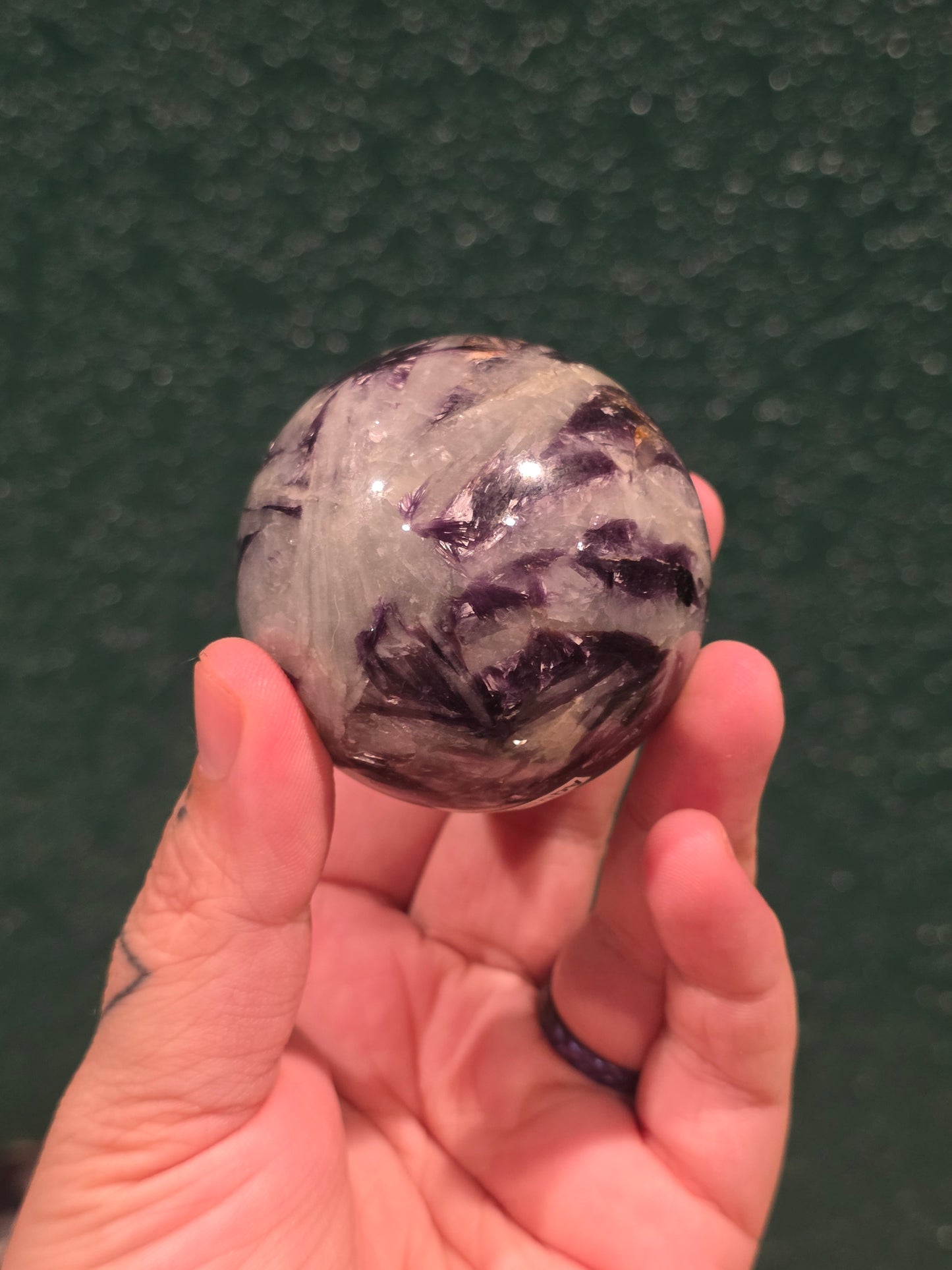 Aquamarine/Purple Mica